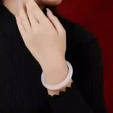 琳琯瑛 新中式国风气质小众设计款首饰 玉髓 玉石手镯 女款