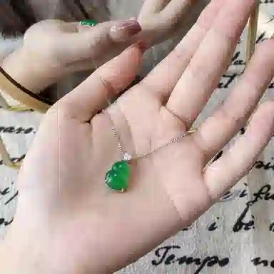 琳琯瑛 新中式国风小众设计款气质 玉髓 玉石吊坠 女款