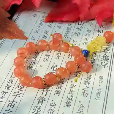 琳琯瑛 新中式国风川料招财 南红貔貅 手捻 女款