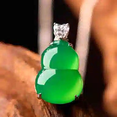 琳琯瑛 新中式国风小众设计款气质 玉髓 玉石吊坠 女款