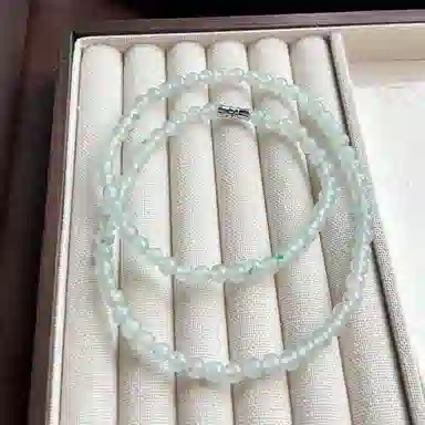 琳琯瑛 新中式 百搭简约天然 非洲翠 项链 女款