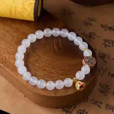 琳琯瑛 新中式国 风气质小众设计款 玛瑙 玉石手串 女款