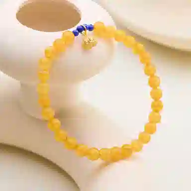 琳琯瑛 新中式国风 蜜蜡 名贵玉石手串 女款