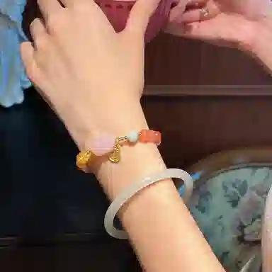 琳琯瑛 新中式国风小众设计高级感轻奢气质好运招财貔貅 南红 手串 女款