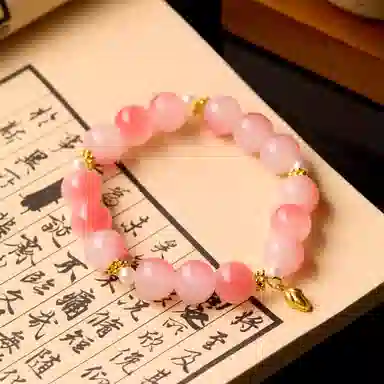 琳琯瑛 新中式少女风 琉璃 玉石手串 女款