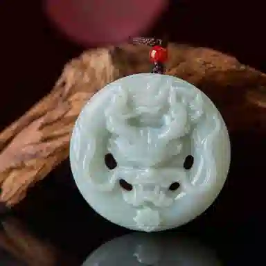 琳琯瑛 新中式国风霸气生肖 糯种 翡翠吊坠 男款