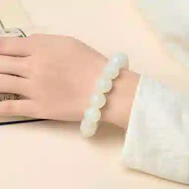 琳琯瑛 新中式国风 和田玉 和田玉手串 男女同款情侣款 白玉