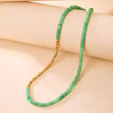 琳琯瑛 新中式国风 豆种 翡翠项链 女款