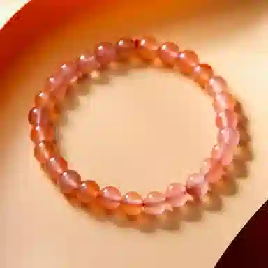 琳琯瑛 新中式国风 圆珠 玛瑙 玉石手串 女款 玛瑙