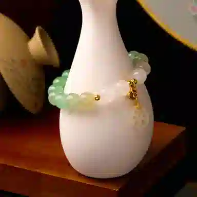 琳琯瑛 新中式国风气质藕片 东陵玉 手串 女款