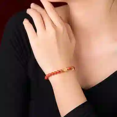 琳琯瑛 新中式国风气质小众设计款 南红 手串 女款