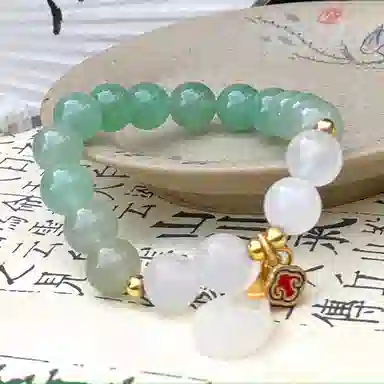 琳琯瑛 新中式国风气质藕片 东陵玉 手串 女款