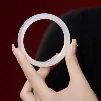 琳琯瑛 新中式国风气质小众设计款首饰 玉髓 玉石手镯 女款