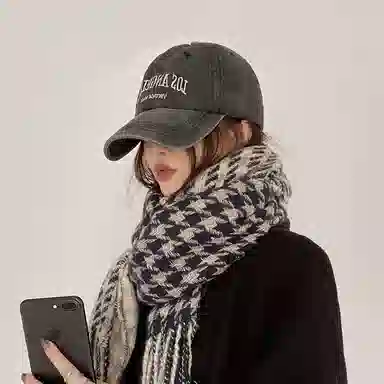 刺绣水洗做旧美式复古 棉 棒球帽 男女同款情侣款