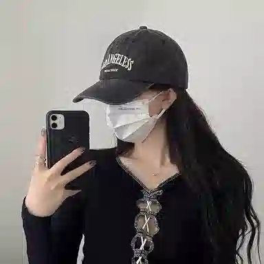 刺绣水洗做旧美式复古 棉 棒球帽 男女同款情侣款