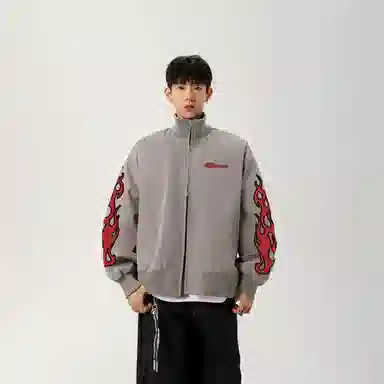 Qnxeey vibelogocleanfitbomber