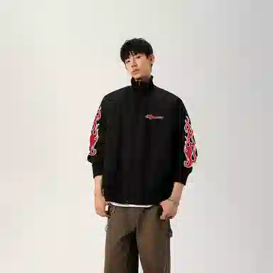 Qnxeey vibelogocleanfitbomber