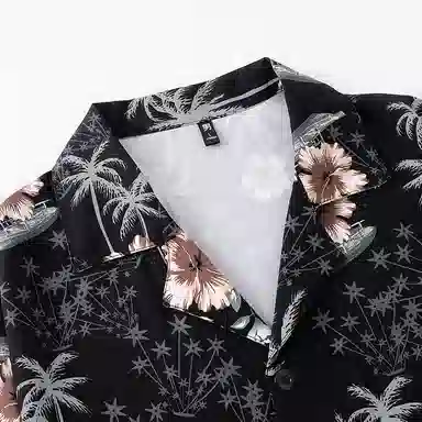 兰缪 薄款短袖简约可外穿家居服五分裤夏季睡衣套装 男款