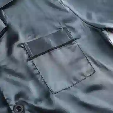 兰缪 时尚简约高级短袖凉感休闲短裤舒适亲肤长裤睡衣套装 男款