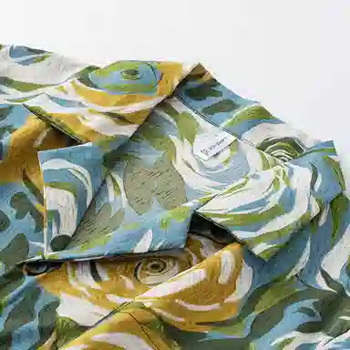 兰缪 薄款冰丝短袖长裤家居服夏季睡衣套装 男款