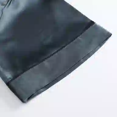 兰缪 时尚简约高级短袖凉感休闲短裤舒适亲肤长裤睡衣套装 男款