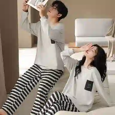 兰缪 长袖结婚新婚喜庆本命年长裤睡衣套装 女款 红色