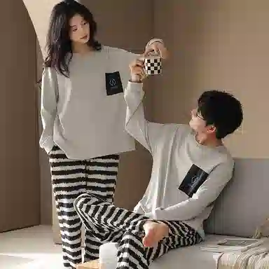 兰缪 长袖结婚新婚喜庆本命年长裤睡衣套装 女款 红色