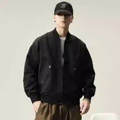 童先森 飞行员男春秋山系工装棒球服美式潮牌男生男士外套秋冬夹克 男款