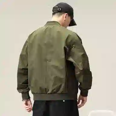 童先森 飞行员男春秋山系工装棒球服美式潮牌男生男士外套秋冬夹克 男款