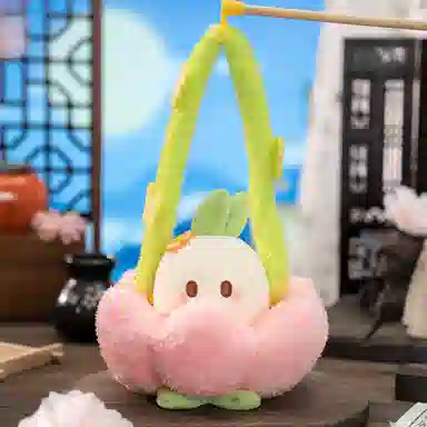 玩点无限 桃源深处有人家 萝蕊提灯毛绒组合 可爱 萌趣 玩偶周边