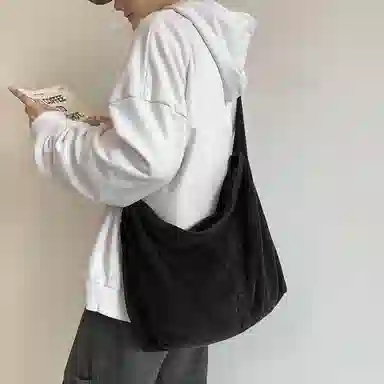 Morellybear Canvas Shoulder Bag