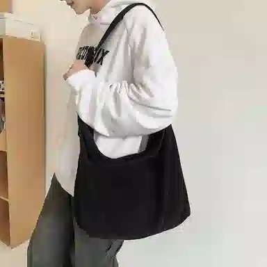 Morellybear Canvas Shoulder Bag