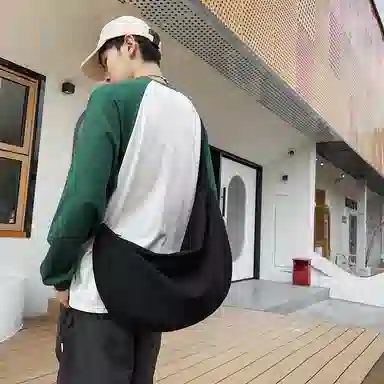 morellybear Nylon Crescent Bag