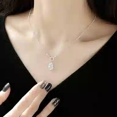克拉太太 福禄相伴 葫芦好运锁骨链 精致优雅简约时尚温婉气质日常百搭轻奢高级感 铜 项链 女款