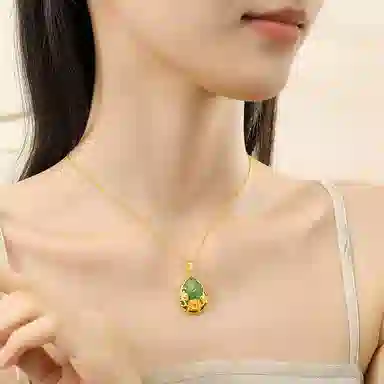 老凤祥 玫瑰 甜美轻奢小清新 小众 精致高级感 浪漫森系显气质 极简百搭设计温柔时尚首饰可爱甜美少女心 足金 按克计价 黄金项链 女款