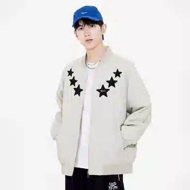 REXSHION Vintage Star Logo Jacket