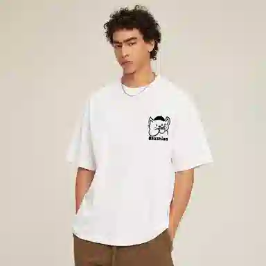 REXSHION Cartoon Logo T-Shirt