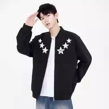 REXSHION Vintage Star Logo Jacket