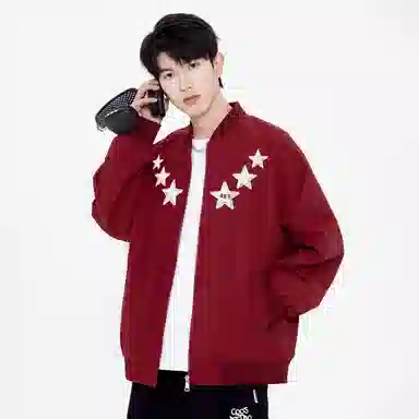 REXSHION Vintage Star Logo Jacket