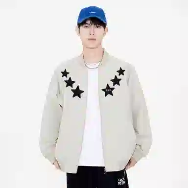 REXSHION Vintage Star Logo Jacket