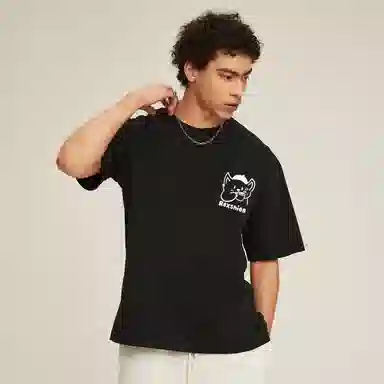 REXSHION Cartoon Logo T-Shirt