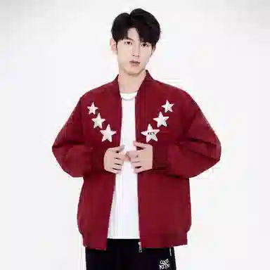 REXSHION Vintage Star Logo Jacket