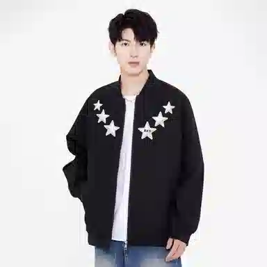 REXSHION Vintage Star Logo Jacket