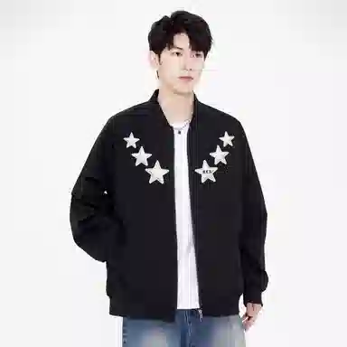 REXSHION Vintage Star Logo Jacket