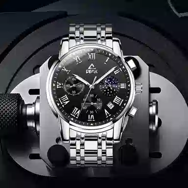 PEAK Three-Eye Six-Needle Chronograph Watch