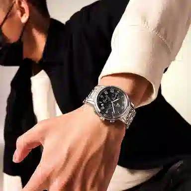 PEAK Three-Eye Six-Needle Chronograph Watch