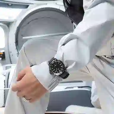 匹克经典简约全自动机械手表男时尚防水夜光 自动机械机芯 精钢表带 国表 男表 黑色表盘 通勤商务百搭