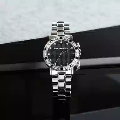 KARL LAGERFELD Crystals Watch
