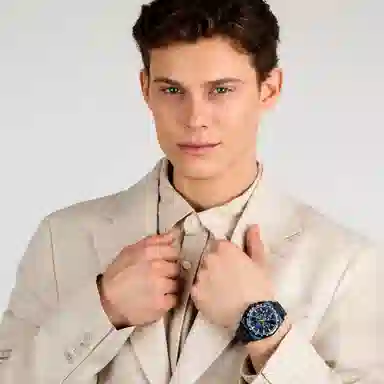 Maserati Velocita Daytona 43MM White Dial