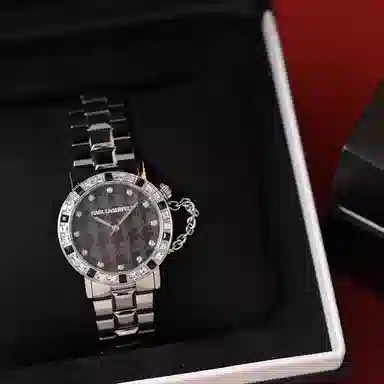 KARL LAGERFELD Crystals Watch